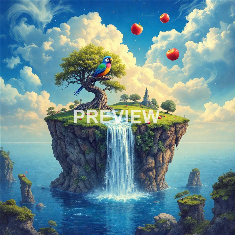 an-island-with-a-waterfall-and-a-rare-colorful-bird-s (13)_250320195420_Filename Text 2_00972_Filename Text 3_result